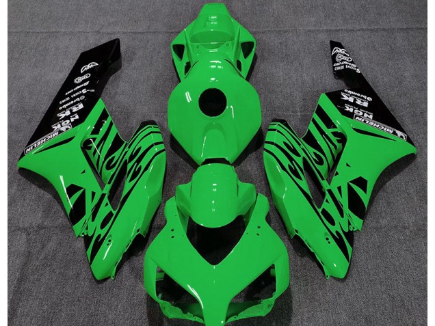 Verde Lucido Fiamma 2004-2005 Honda CBR1000RR Carene Moto
