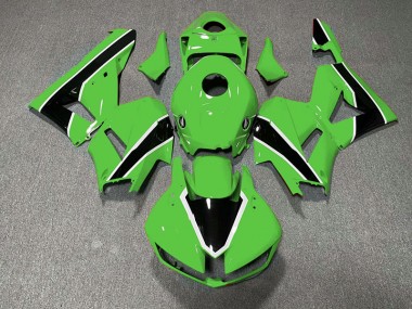 Verde Lucido & Nero 2013-2023 Honda CBR600RR Carene Moto