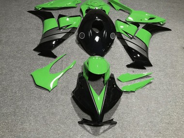 Verde Lucido Nero & Grigio 2012-2016 Honda CBR1000RR Carene Moto