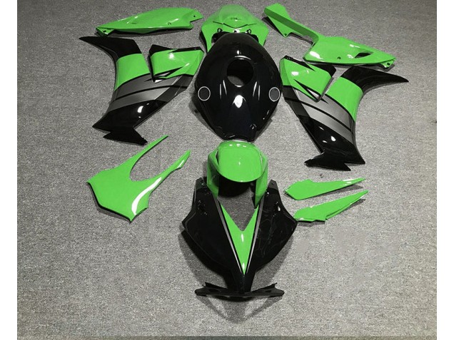 Verde Lucido Nero & Grigio 2012-2016 Honda CBR1000RR Carene Moto Verde Lucido Nero & Grigio 2012-2016 Honda CBR1000RR Carene Moto
