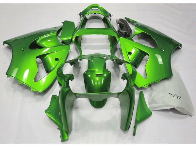 Verde Metallizzato 2000-2002 Kawasaki ZX6R Carene Moto Verde Metallizzato 2000-2002 Kawasaki ZX6R Carene Moto