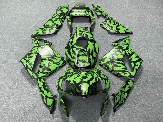 Verde Mimetico 2003-2004 Honda CBR600RR Carene Moto Verde Mimetico 2003-2004 Honda CBR600RR Carene Moto