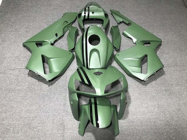 Verde Opaco 2005-2006 Honda CBR600RR Carene Moto Verde Opaco 2005-2006 Honda CBR600RR Carene Moto