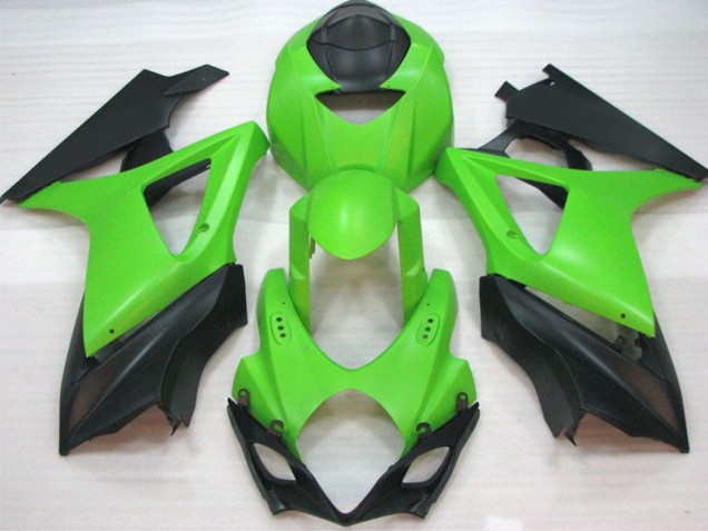 Verde Opaco 2007-2008 Suzuki GSXR 1000 Carene Moto Verde Opaco 2007-2008 Suzuki GSXR 1000 Carene Moto