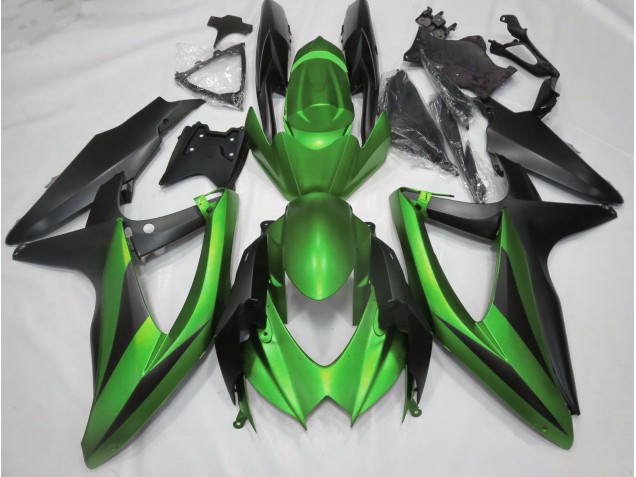 Verde Opaco No R 2008-2010 Suzuki GSXR 600-750 Carene Moto Verde Opaco No R 2008-2010 Suzuki GSXR 600-750 Carene Moto