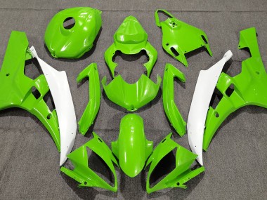 Verde Perla 2006-2007 Yamaha R6 Carene Moto