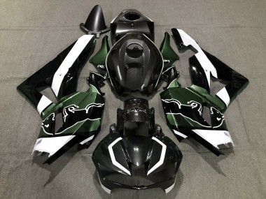 Verde Personalizzato Fibra Di Carbonio Toro 2013-2023 Honda CBR600RR Carene Moto