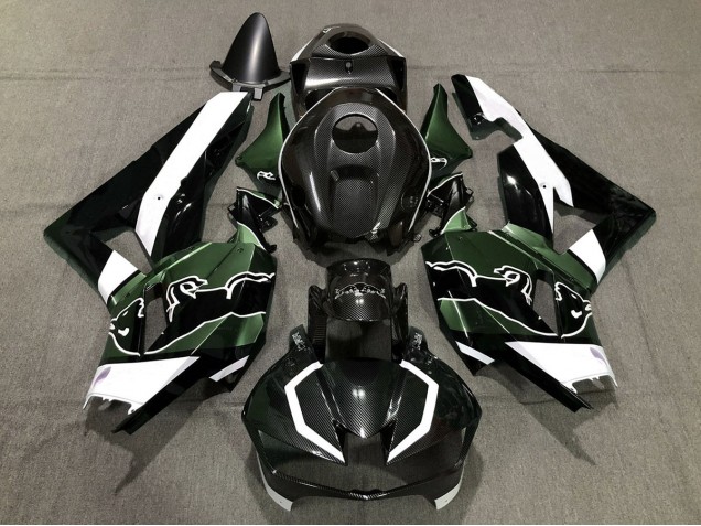 Verde Personalizzato Fibra Di Carbonio Toro 2013-2023 Honda CBR600RR Carene Moto Verde Personalizzato Fibra Di Carbonio Toro 2013-2023 Honda CBR600RR Carene Moto
