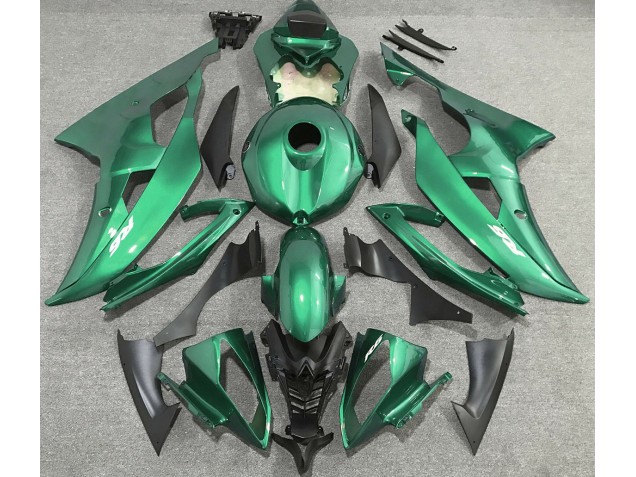 Verde Schiuma Di Mare 2008-2016 Yamaha R6 Carene Moto Verde Schiuma Di Mare 2008-2016 Yamaha R6 Carene Moto