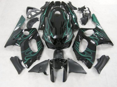 Verde Smeraldo Fiamma 1998-2007 Yamaha YZF600 Carene Moto