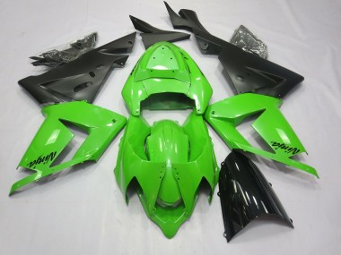 Verde Totale 2004-2005 Kawasaki ZX10R Carene Moto