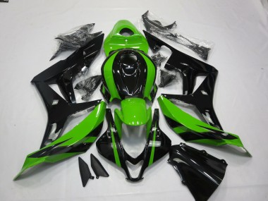 Verde Vibrante & Nero 2007-2008 Honda CBR600RR Carene Moto