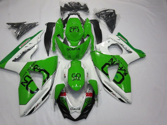 Vert Go Fun 2009-2016 Suzuki GSXR 1000 Carene Moto Vert Go Fun 2009-2016 Suzuki GSXR 1000 Carene Moto