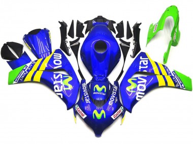 Vibrante Movistar 2008-2011 Honda CBR1000RR Carene Moto