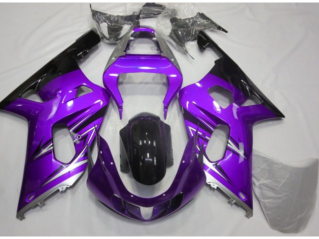 Viola & Argento 2001-2003 Suzuki GSXR 600-750 Carene Moto Viola & Argento 2001-2003 Suzuki GSXR 600-750 Carene Moto