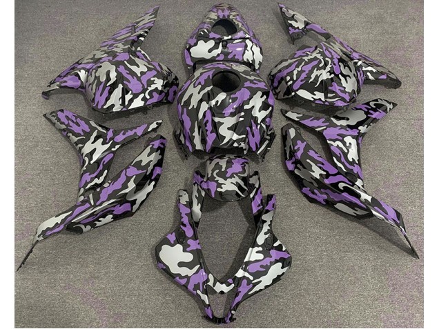 Viola & Argento Camo 2009-2012 Honda CBR600RR Carene Moto Viola & Argento Camo 2009-2012 Honda CBR600RR Carene Moto