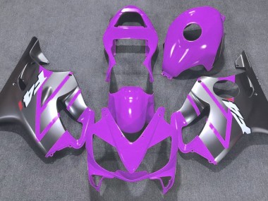Viola & Argento Opaco 2001-2003 Honda CBR600 F4i Carene Moto