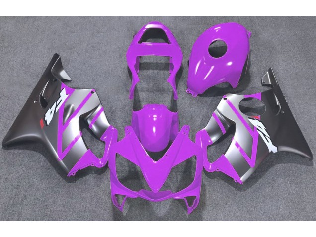 Viola & Argento Opaco 2001-2003 Honda CBR600 F4i Carene Moto Viola & Argento Opaco 2001-2003 Honda CBR600 F4i Carene Moto