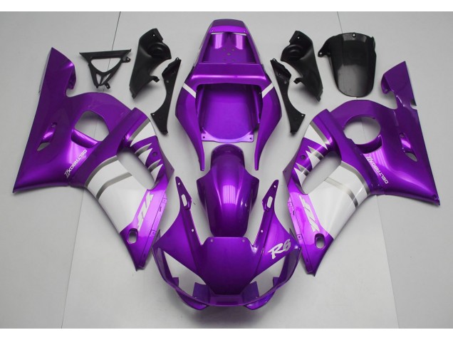 Viola & Bianco 1998-2002 Yamaha R6 Carene Moto