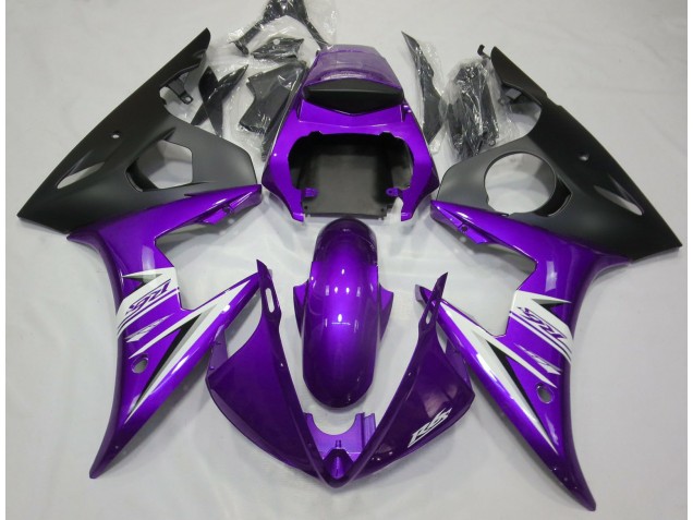 Viola & Bianco 2003-2004 Yamaha R6 Carene Moto Viola & Bianco 2003-2004 Yamaha R6 Carene Moto
