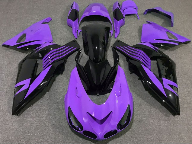 Viola Brillante 2006-2011 Kawasaki ZX14R Carene Moto Viola Brillante 2006-2011 Kawasaki ZX14R Carene Moto