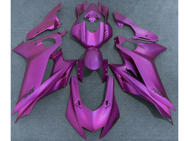 Viola Brillante Opaco 2017-2021 Yamaha R6 Carene Moto