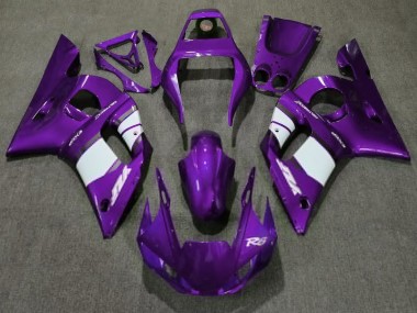 Viola Intenso & Bianco 1998-2002 Yamaha R6 Carene Moto