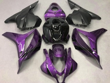 Viola Intenso Con Nero 2009-2012 Honda CBR600RR Carene Moto