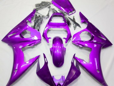 Viola Lucido 2003-2004 Yamaha R6 Carene Moto