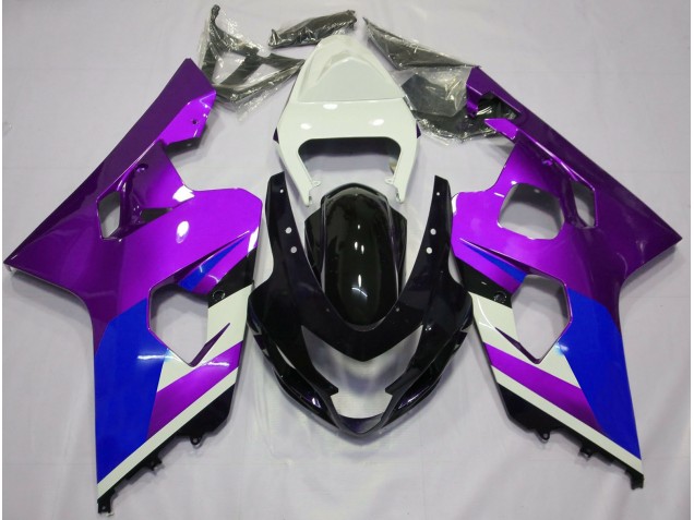 Viola Lucido 2004-2005 Suzuki GSXR 600-750 Carene Moto Viola Lucido 2004-2005 Suzuki GSXR 600-750 Carene Moto