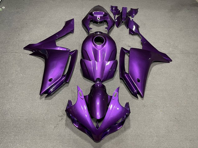 Viola Lucido 2007-2008 Yamaha R1 Carene Moto Viola Lucido 2007-2008 Yamaha R1 Carene Moto