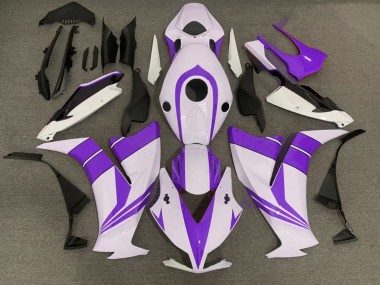 Viola Lucido & Bianco 2012-2016 Honda CBR1000RR Carene Moto