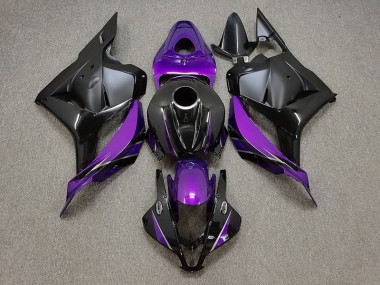 Viola Lucido & Nero 2009-2012 Honda CBR600RR Carene Moto