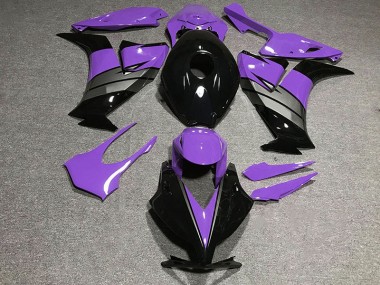 Viola Lucido Nero & Grigio 2012-2016 Honda CBR1000RR Carene Moto