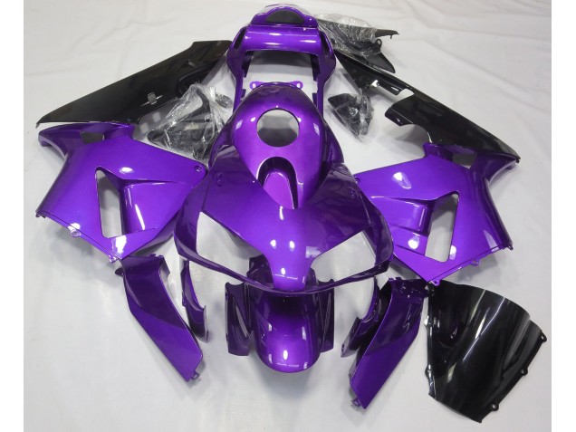 Viola Lucido Tinta Unita 2003-2004 Honda CBR600RR Carene Moto Viola Lucido Tinta Unita 2003-2004 Honda CBR600RR Carene Moto