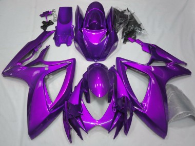 Viola Lucido Tinta Unita 2006-2007 Suzuki GSXR 600-750 Carene Moto