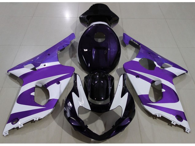Viola Profondo 2000-2002 Suzuki GSXR 1000 Carene Moto Viola Profondo 2000-2002 Suzuki GSXR 1000 Carene Moto