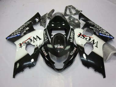 West 2004-2005 Suzuki GSXR 600-750 Carene Moto