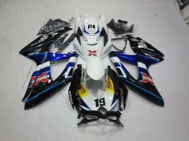 X 2008-2010 Suzuki GSXR 600-750 Carene Moto