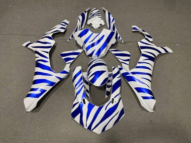 Zebra Blu 2015-2019 Yamaha R1 Carene Moto